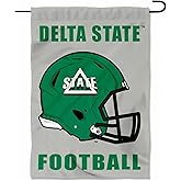Delta State Statesmen Football Helmet Garden Yard Flag