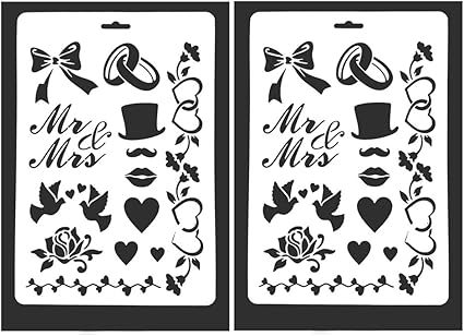 Amazon Co Jp 図面ステンシル花でエンジェルハートフェザーシェイプスクラップブッククラフトカードの絵画教育ロマンチックデザイン クリア Tarb ホーム キッチン