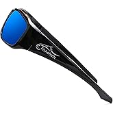 Fishoholic Pro Series Polarized Fishing Sunglasses with Rubber - UV400 Sun Protection Fishing Gift