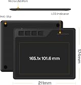 GAOMON S620 OSU Signature Tablet 4 Express Keys 8192 Pen 5080LPI view 7