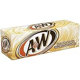 A&amp;W Cream Soda, 12 fl oz cans, 12 pack