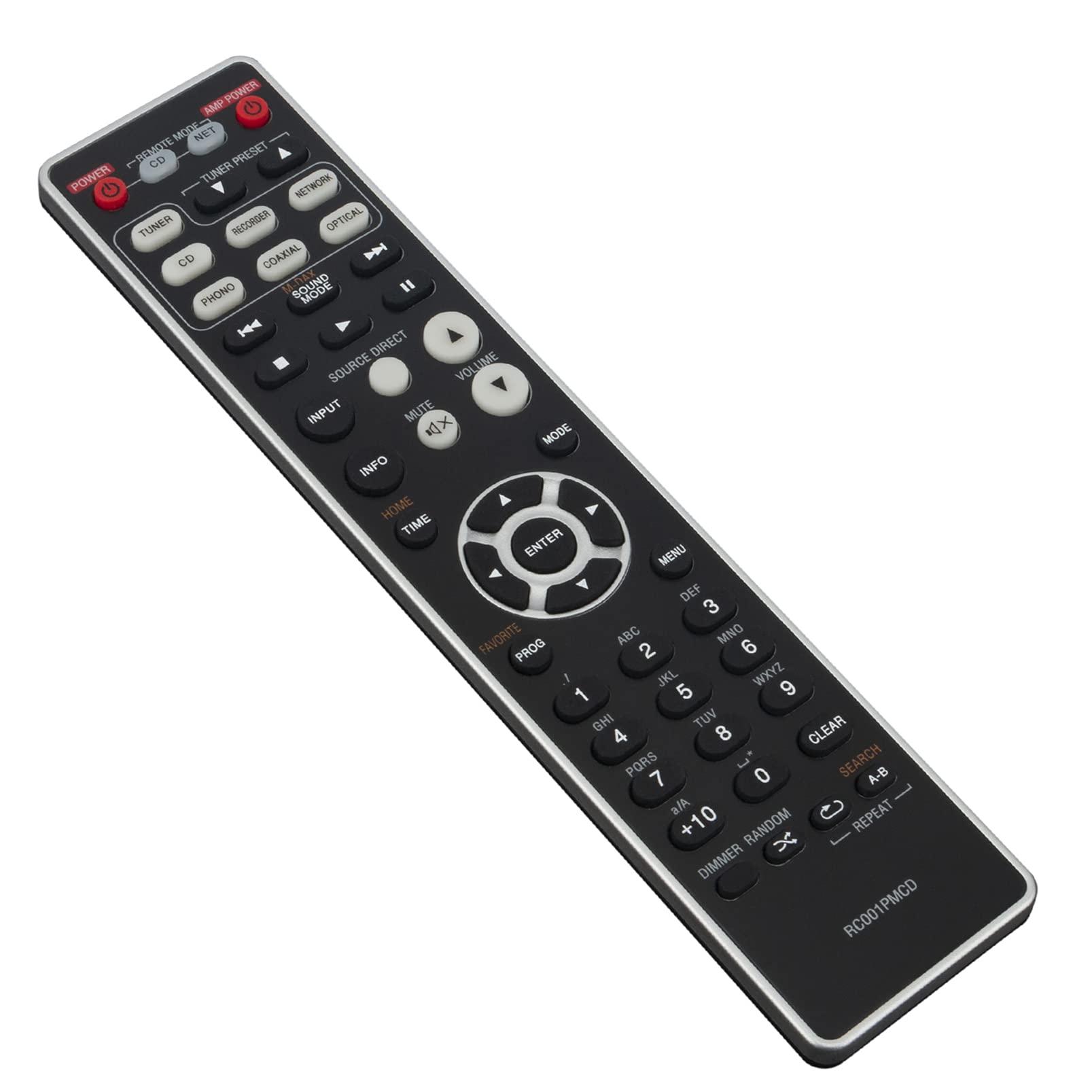 ALLIMITY RC001PMCD Remote Control Replace fit for Marantz CD Player PM-6005 CD-6005 CD6005 PM6005 CD6005/N1B PM6005/N1B