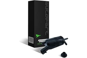 tostmolt 1pc DC 12V Windshield Washer Fluid Pump Motor w/Grommet For Astro Safari Trailblazer Envoy Suburban Yukon Tahoe Escalade Acadia Typhoon S15 Jimmy S10 Blazer Traverse Caprice CTS Nova & Multi