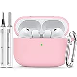 Ljusmicker for AirPods Pro 3 Case 2025 with Cleaner