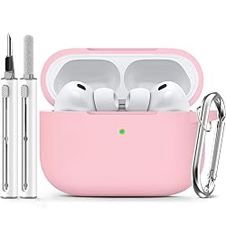Ljusmicker for AirPods Pro 3 Case 2025 with Cleaner