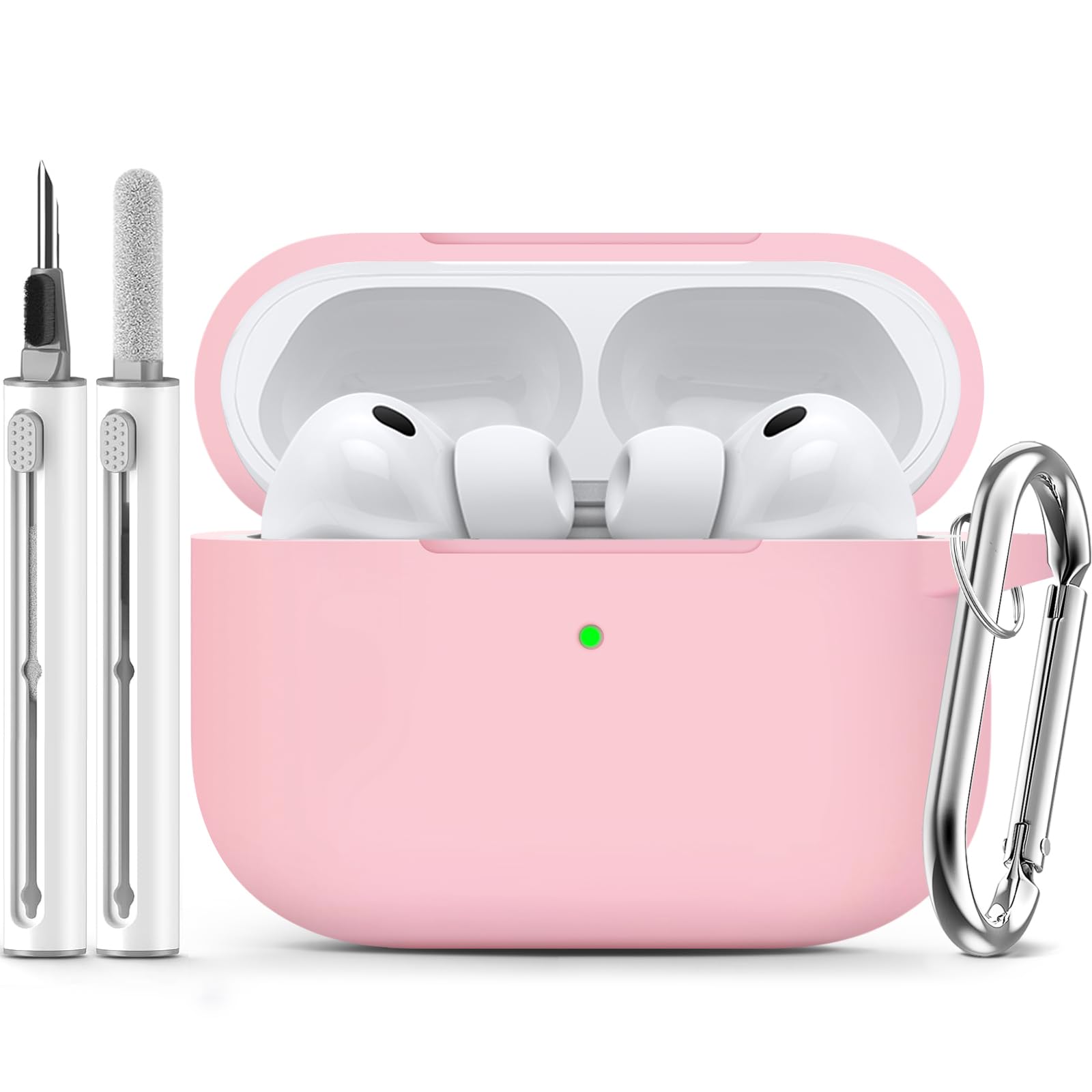 Ljusmicker for AirPods Pro 3 Case 2025 with Cleaner