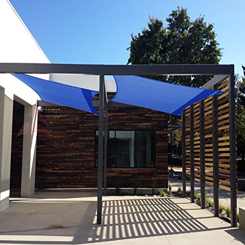 Sun Shade Sail Von Windscreen4less – UV-Schutz Für Terrasse & Garten, 12x16 Ft, Rechteckig