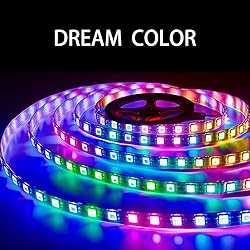 KWMSTPLT WS2812B RGB LED Strip, Individually