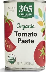365 by Whole Foods Market, Organic Tomato Paste, 6 Ounce