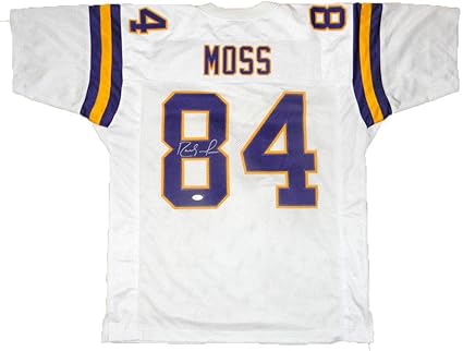white randy moss jersey