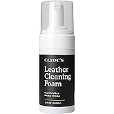 Clyde's™ Leather Cleaning Foam | Quick Foaming Leather Cleaner for Furniture, Auto Interior, Tack, Shoes and Accessories | Stain and Dirt Removal | Does Not Require Dilution, Ready to Use