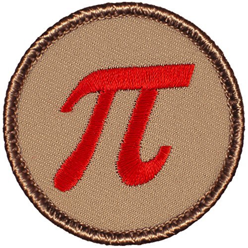 Red Pi Symbol Patrol Patch - 2