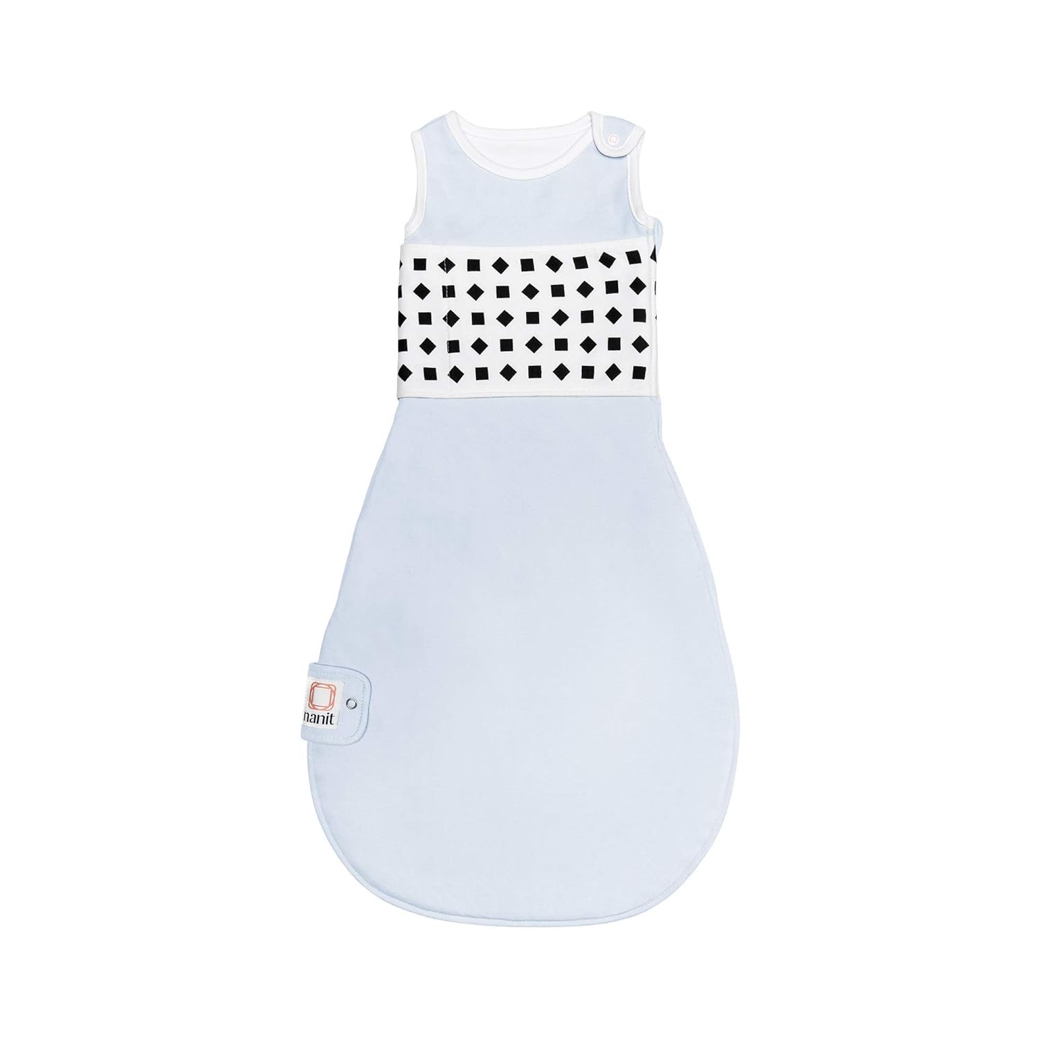 nanit breathing band over sleep sack