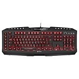 Sharkoon Skiller Pro Plus beleuchtete Gaming Tastatur (Onboard-Speicher, Multi-Key-Rollover-Unterst&uuml;tzung) schwarz