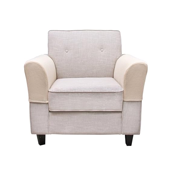 BETTERLE Armlehnenbezug, dehnbares Gewebe für Ihre Möbel, Anti-Rutsch-Armlehnenbezug, für Stoff- und Leder-Liegestühle, Sesse