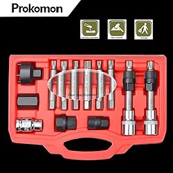 Prokomon 13 Pieces Alternator Pulley Tool