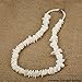 LOLIAS Hawaiian Seashell Necklace for Men Women Chip Chain Necklace Screw Clasp 18 Inches