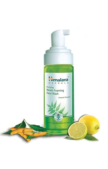 himalaya neem foam face wash