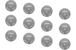 12PCS Button Batteries, 1.5V Alkaline Coin Cells for Remote Controls and More Battery