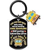 Yaxkvapu School Bus Keychain School Best Bus Driver Gifts Bus Driver Appreciation Gifts for Bus Drivers Birthday Thanksgiving Gift for School Drivers Thank You Gift