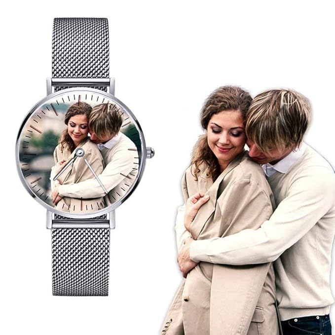 Women's Personalised Analogue Round Dial Wrist Watch (Multicolour, -PG-W-6)