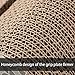 Cat Scratcher Cardboard for Kittens, LOYEH Corrugated Scratching Pad with Wave Curved Young Cats Catnip Cardboard Sofa Lounge Wave,16x8x1.5 inches Brown