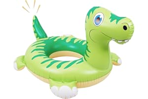 HOHQB Tyrannosaurus Inflatable Dinosaur Pool Float Kids 3-12, Pool Floatie for Toddler 3-5 Floating Pool Toys for Kids Ages 4-8 Girls Boys