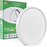 15.8 Inch LED Flush Mount Ceiling Light, 32W, 3480LM, 3000K/4000K/6000K CCT Selectable, Round Flat Panel Light Fits for Hallway, Kitchen, Bedroom, Laundry Room