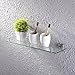 KES Bathroom Glass Shelf 1 Tier Bathroom Caddy Bath Basket Stainless Steel RUSTPROOF Wall Mount Brushed Finish, A2420A-2