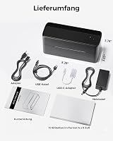 Phomemo 241BT Bluetooth Thermal Label Printer 4x6 Shipping Inkless Windows Mac view 9