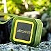Archeer A106 Outdoor Portable Bluetooth Speakers with Microphone, Powerful 5W Driver with Enhanced Bass, 20 hour Playtime, for Shower/Sports Green