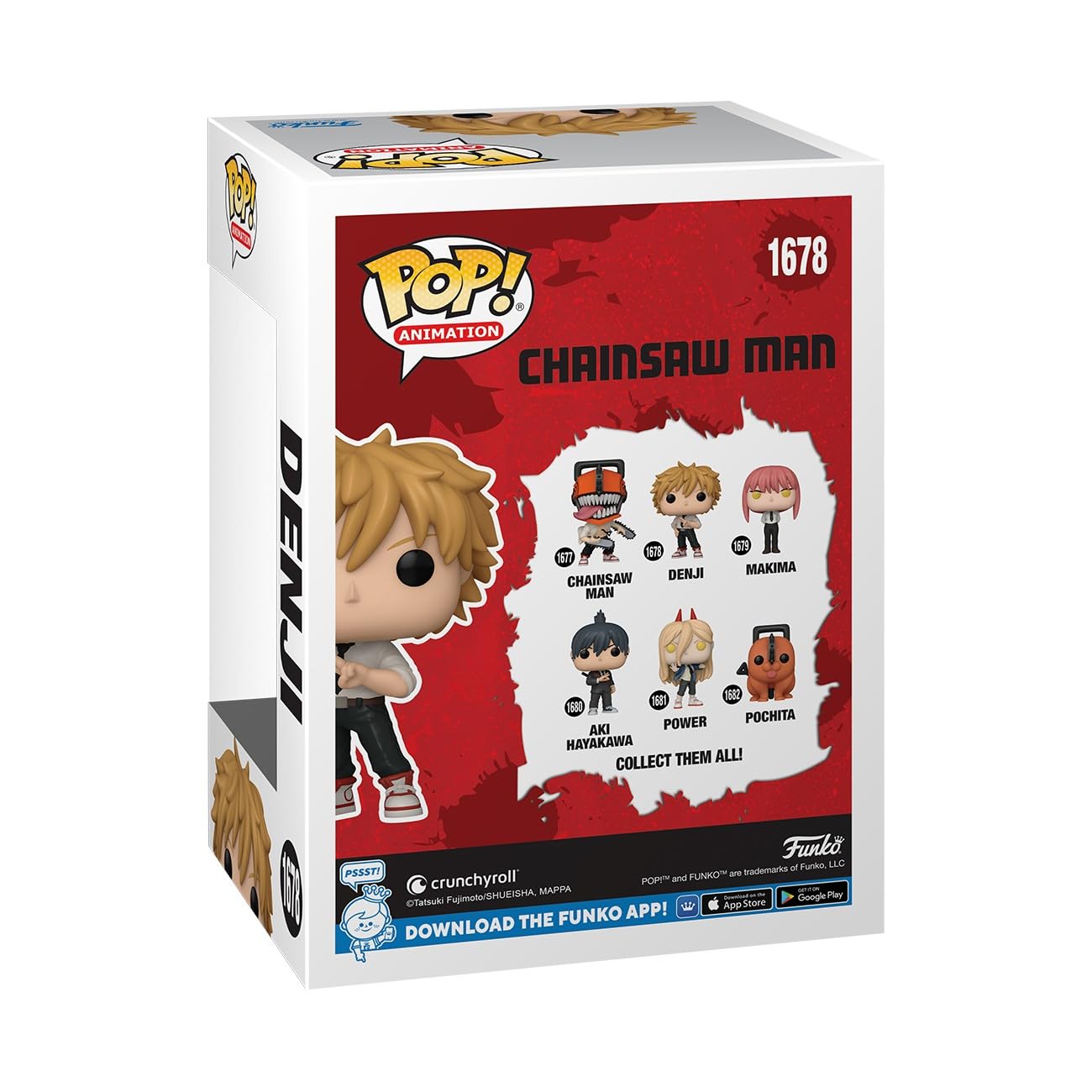 Funko POP! Animation: CSM - Denji - Chainsaw Man - Collectable Vinyl Figure - Gift Idea - Official Merchandise - for Kids & Adults - Anime Fans - Model Figure for Collectors and Display