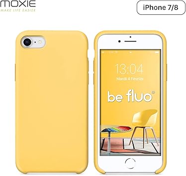 Moxie Coque Iphone 78 Befluo Coque Silicone Fine Et Légère Pour Iphone 8 Et Iphone 7 Intérieur Microfibre Coque Anti Chocs Et Anti Rayures Pour
