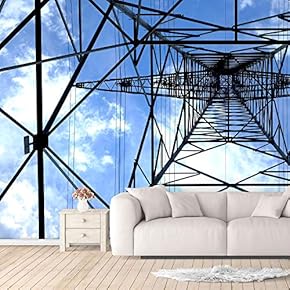 Wall Murals for Bedroom Spatial Perspective Large Removable Wallpaper Peel and Stick Wall Stickers - 66x96 inches