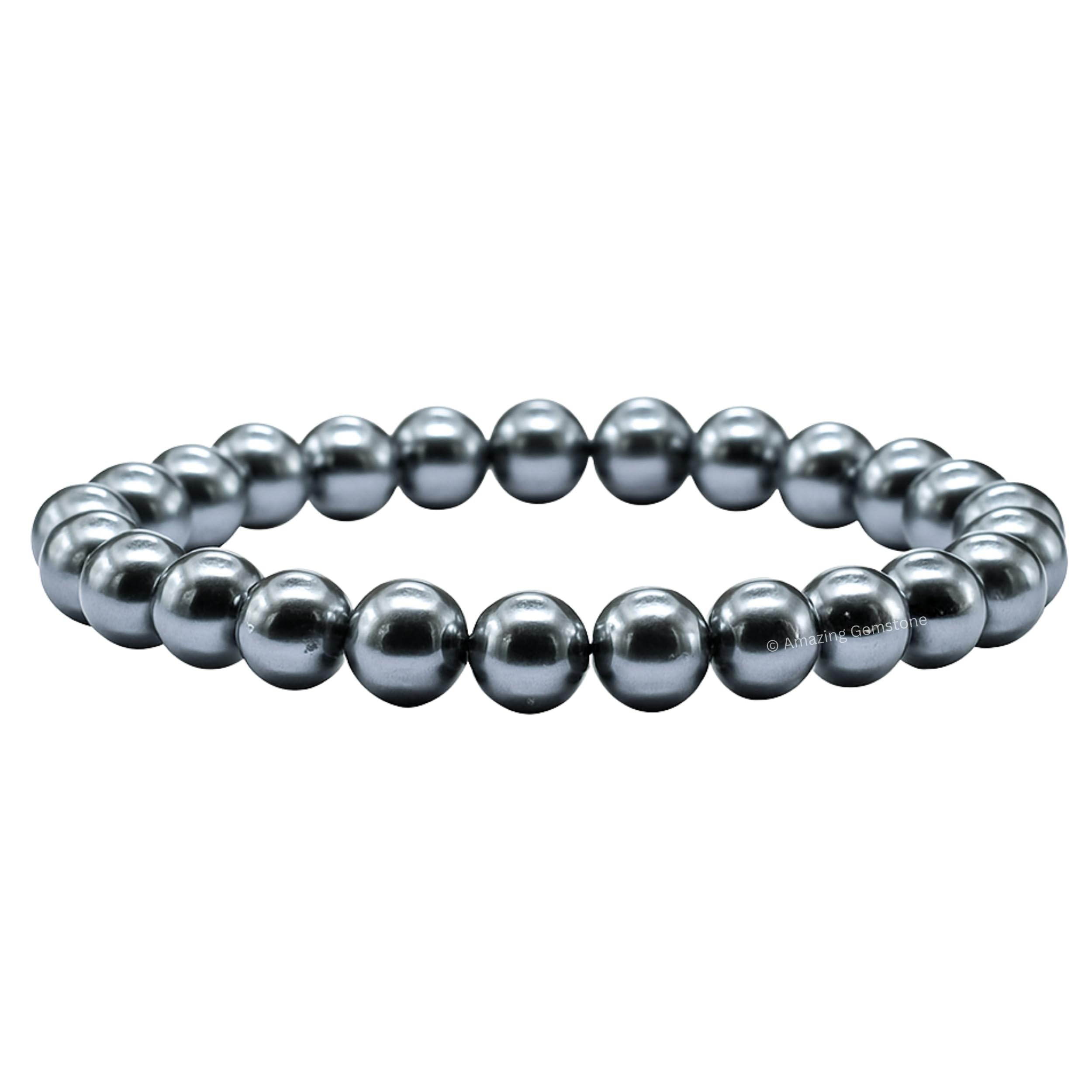 Amazing Gemstone Black Pearl Bracelet for Women