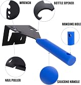 Gekufa Trim Puller Pry Bar Tile Removal Tool 29.8x10.4x10.1 cm Blue view 3