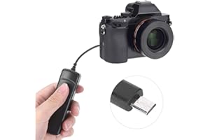 Shutter Release Remote Control Cable, for Sony A7, A7 II, A7R, A7S, A6000, RX100 II, RX100 III, for Sony Nex3N, A3000, A5100,