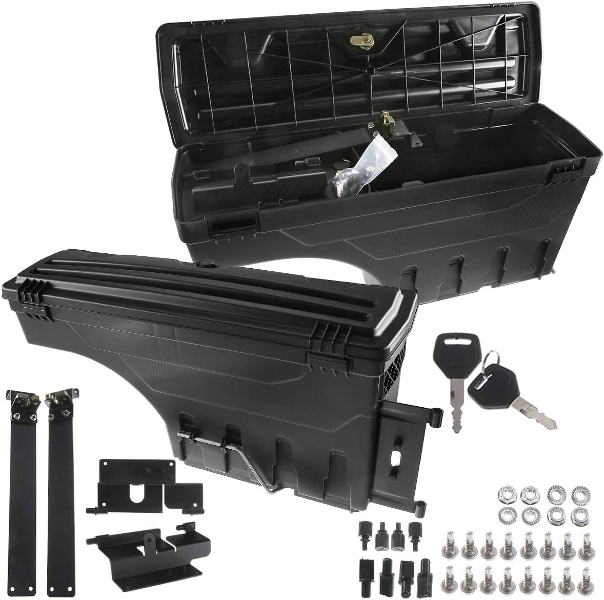 Truck Bed & Tailgate Accessories Left Driver Side Truck Bed Tool Box
