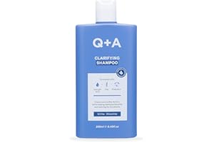 Q+A Clarifying Shampoo (250ml), Scalp-Refreshing, Build-Up Removing, Moisturizing and Microbiome-Balancing Hair Care, Salicyl