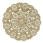 Royal Lace Round Foil Doilies, Gold, 12-Inch, 6 Foils per pack (B26512)