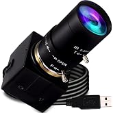ELP 5-50mm Varifocal Lens 1080P USB Camera with H.264 High Definition Sony IMX323 Webcam for Android Linux Windows Industrial Video