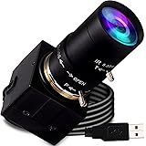 ELP 5-50mm Varifocal Lens 1080P USB Camera with