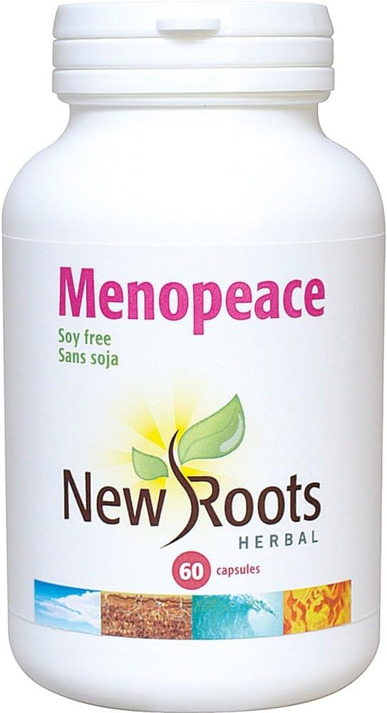 New Roots MENOPEACE (Soy Free) 120 capsules Amazon.ca Health