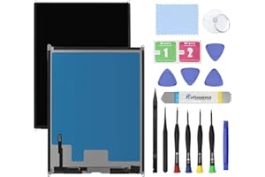 HOYRTDE 9.7" Screen Replacement for iPad 5 (5th Gen) 2017 A1822 A1823 A1474 A1475 A1476 LCD Touch Screen Premium Repair Kit with Tools