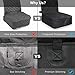 Dog Car Seat Cover, Dog Car Seat Covers with Nonslip Rubber Backing, Waterproof & Scratch Proof, Durable Pet Seat Covers for All Cars, Trucks & SUVs
