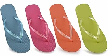 pastel flip flops