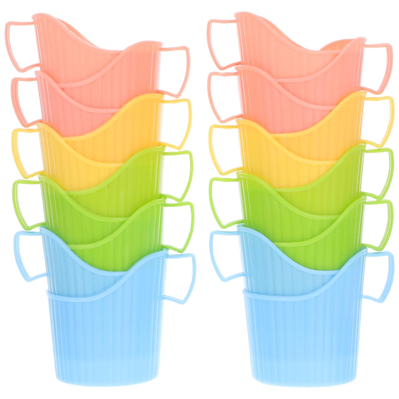 Happyyami Coffee Cup Holder Anti-Scalding Disposable Hot Paper Cup Holder Portable Mug Carrier for Bars Cafes and Restaurants