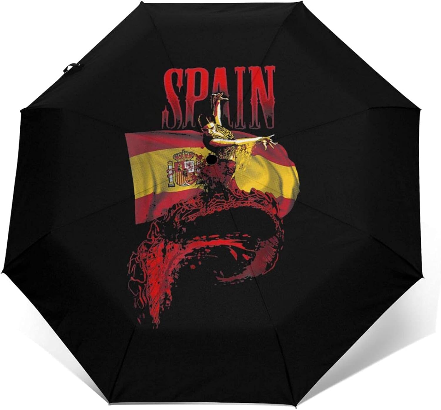 Espana Spain Flag Flamenco Dancer Spanish Art Gift Uv