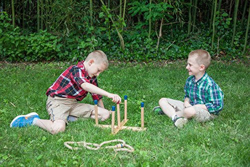 Sport Squad Family Fun Portable Ring Toss Game for Indoor/Outdoor Use - Thumbnail 4