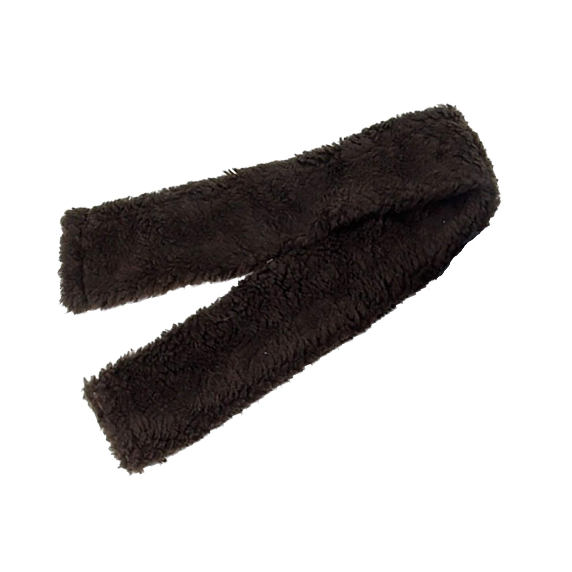 Y-H Hy Fur Fabric Girth Sleeve, Brown